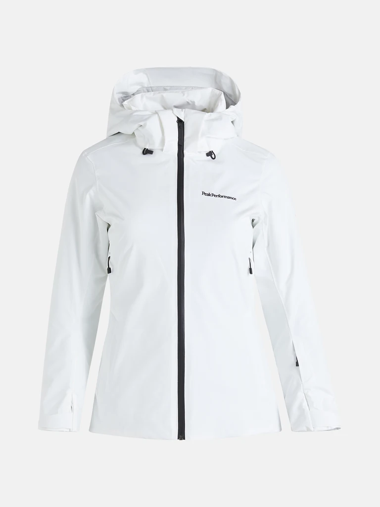 lykke Polering Aftale W Insulated Jacket Hvid - Skitøj - Skibutikken