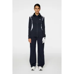 Mae Zip Mid Layer Navy