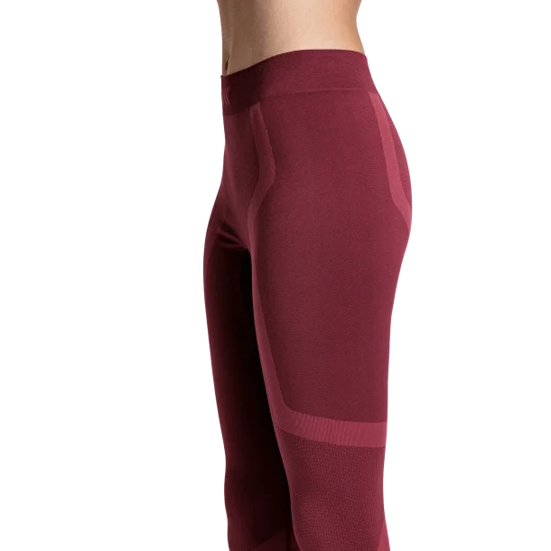 X-Ential Long Tights W Oxide Red