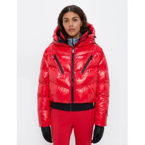 Noelle Puffer Poinsetta