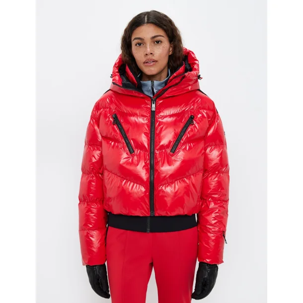 Noelle Puffer Poinsetta
