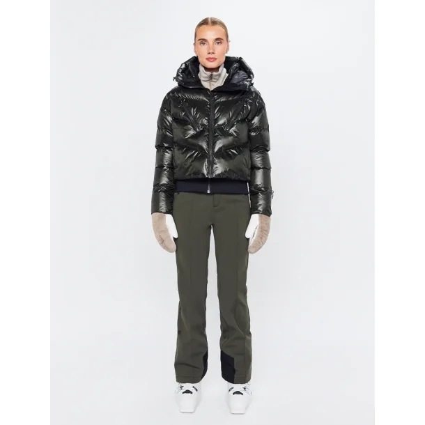 Noelle Puffer Italian Green