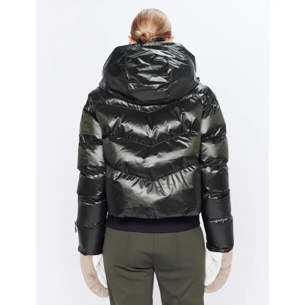 Noelle Puffer Italian Green