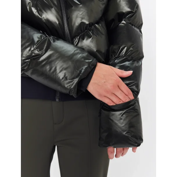 Noelle Puffer Italian Green