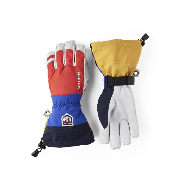 Army Leather Heli Ski 5 Finger