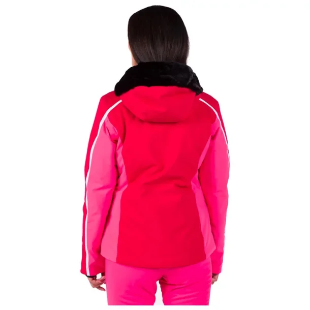 Saluver Fur Jkt Ruby Red