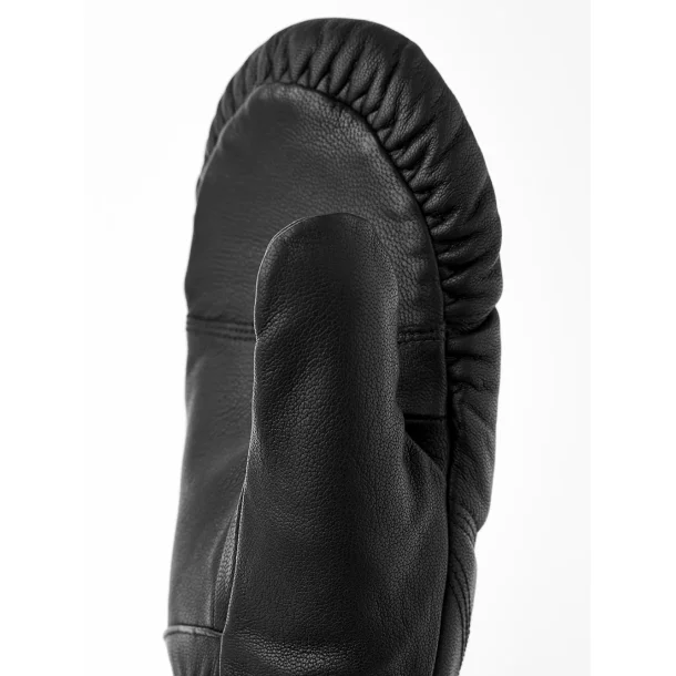 Leather Box Mitt Black