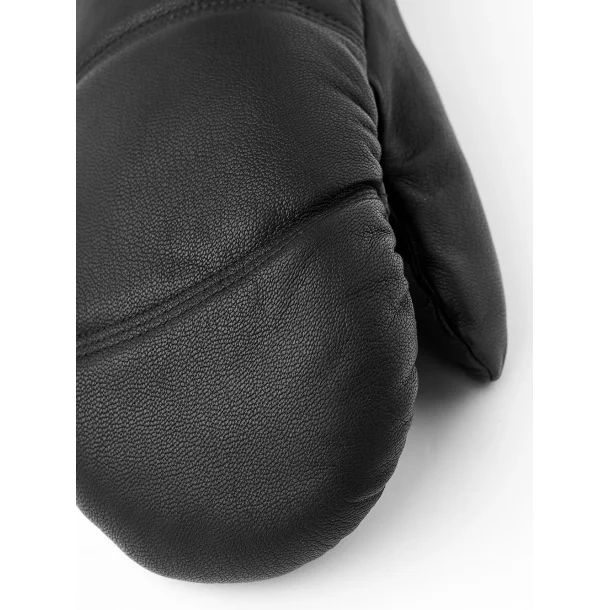 Leather Box Mitt Black