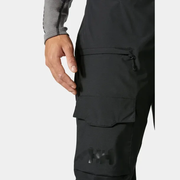 Sogn Bib Cargo Pant Black