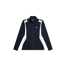 Mae Zip Mid Layer Navy