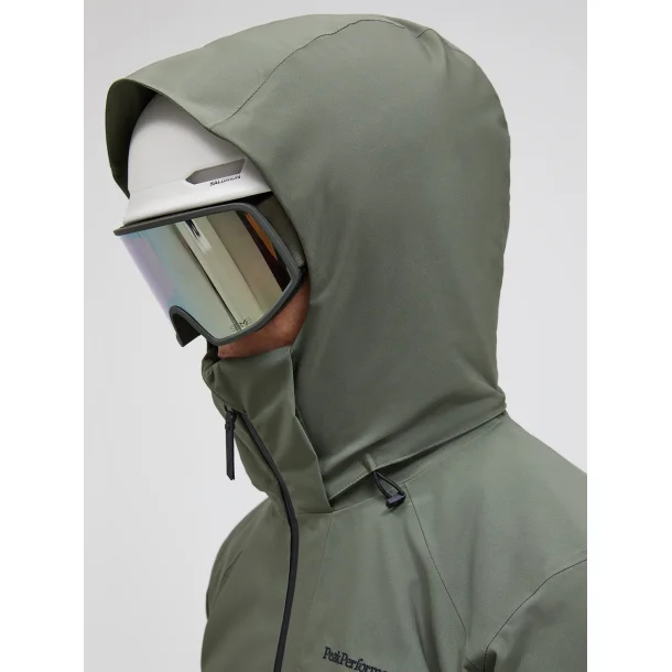 Maroon Jacket Pine Needle