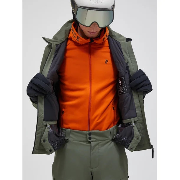 Maroon Jacket Pine Needle