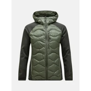 Helium Down Hybrid Hood Olive Extreme