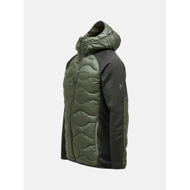 Helium Down Hybrid Hood Olive Extreme