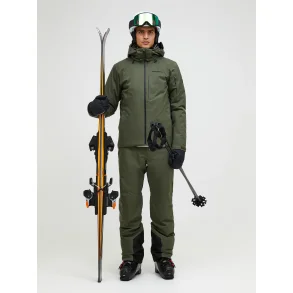 Maroon Jacket Pine Needle