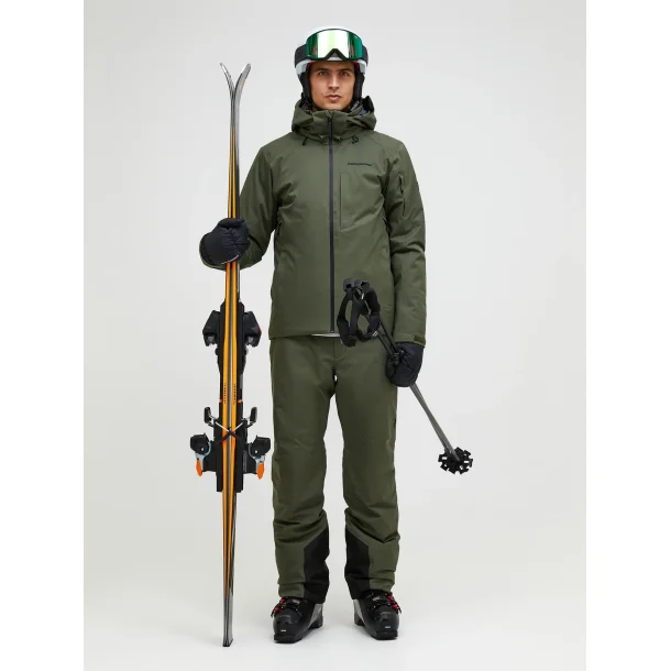 Maroon Jacket Pine Needle