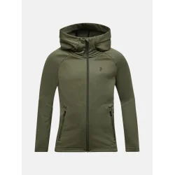 JR Rider Zip Hood Pine Needle