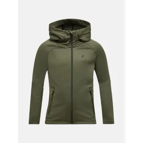 JR Rider Zip Hood Pine Needle