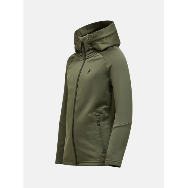 JR Rider Zip Hood Pine Needle