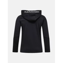 JR Rider Zip Hood Black