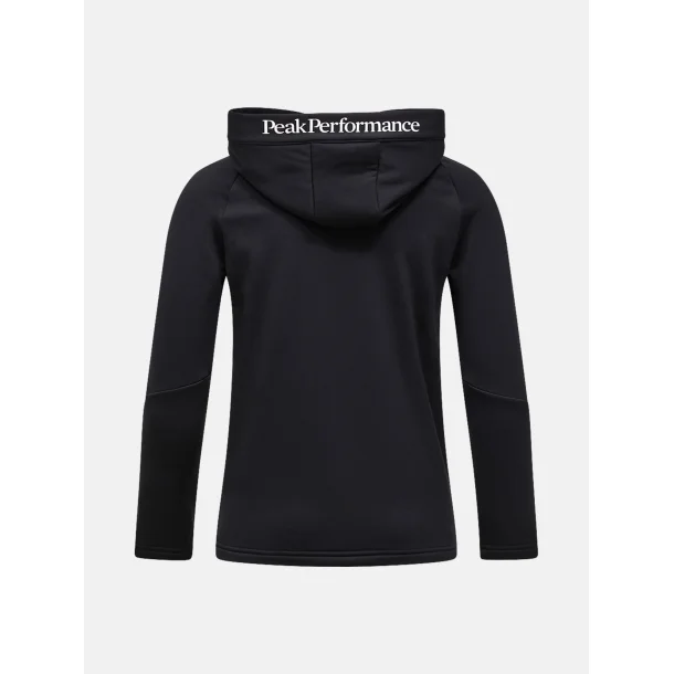 JR Rider Zip Hood Black