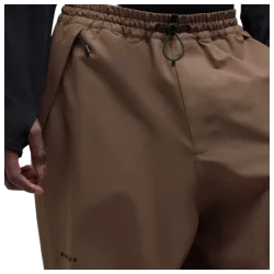 Channel Shell Pants Dark Umber