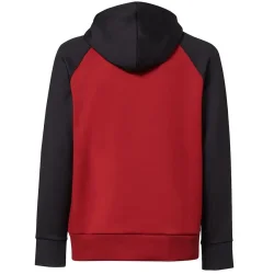 Bark DWR Fleece Hoody Black/Iron Red