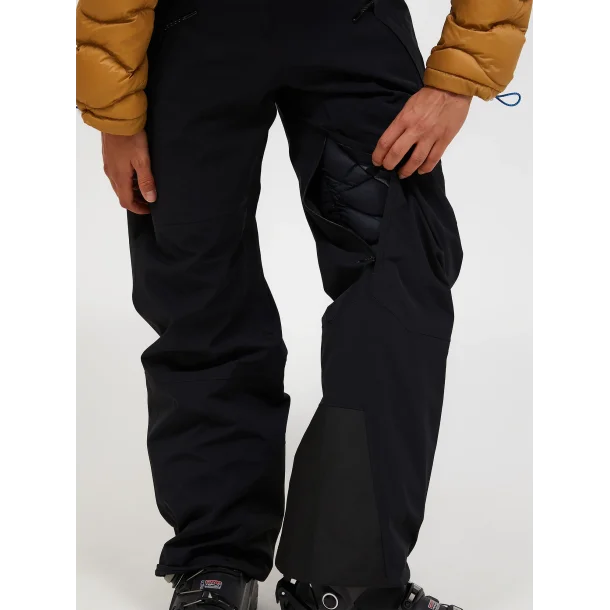 W Edge 3L Shell Bib Pants Black