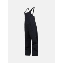 W Edge 3L Shell Bib Pants Black