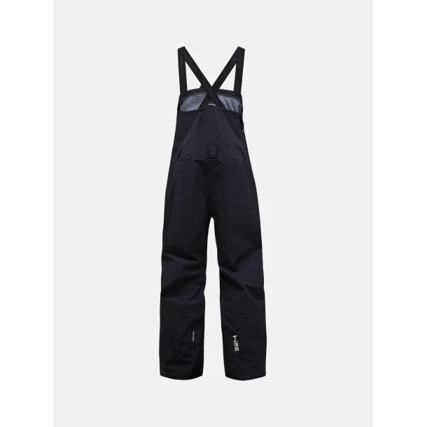 W Edge 3L Shell Bib Pants Black