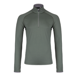 Feel Half-Zip Midlayer Green Smoke