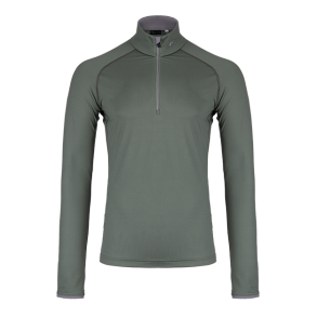 Feel Half-Zip Midlayer Green Smoke