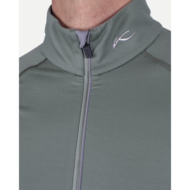 Feel Half-Zip Midlayer Green Smoke