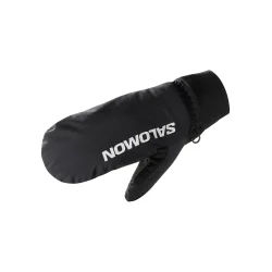 Cross Warm Mitten Black