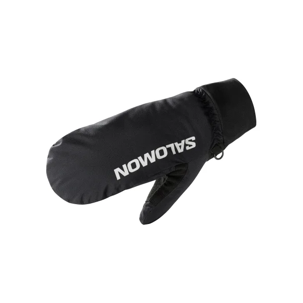 Cross Warm Mitten Black