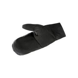 Cross Warm Mitten Black