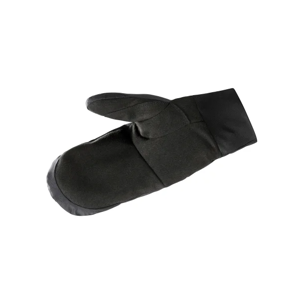 Cross Warm Mitten Black