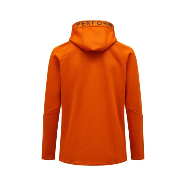 Rider Zip Hood Gold Flame