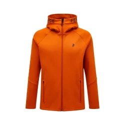 Rider Zip Hood Gold Flame