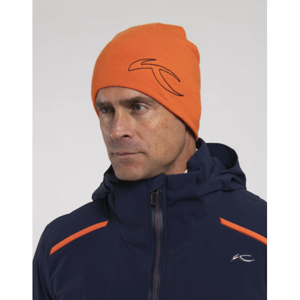 Side Logo Beanie Orange