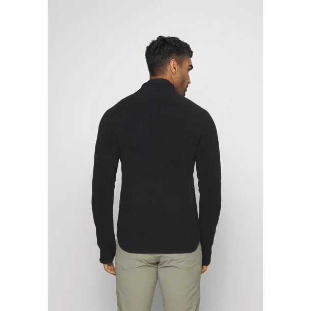 Pile Zip Jacket Black